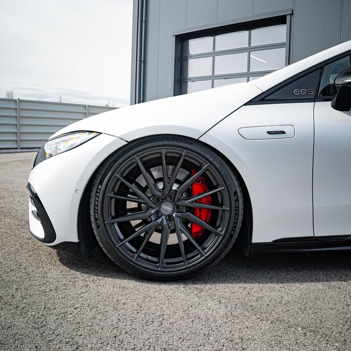 Mercedes EQS Tieferlegung Vossen Felgen