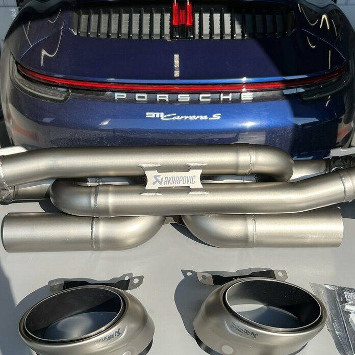 Porsche 992 Akrapovic Abgasanlage