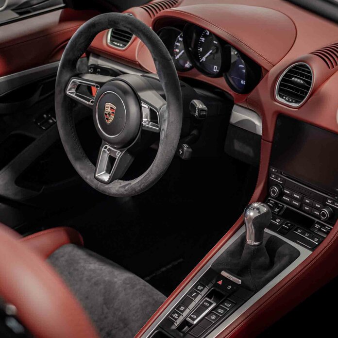 Innenausstattung Porsche 718 Spyder - Elferwerk - Webschmiede