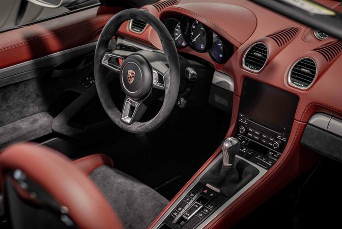 Innenausstattung Porsche 718 Spyder - Elferwerk - Webschmiede