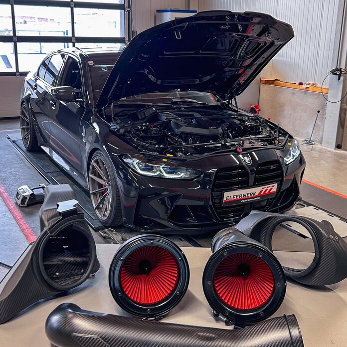 BMW M3 Wheelforce CF.3 Eventuri Ansaugung