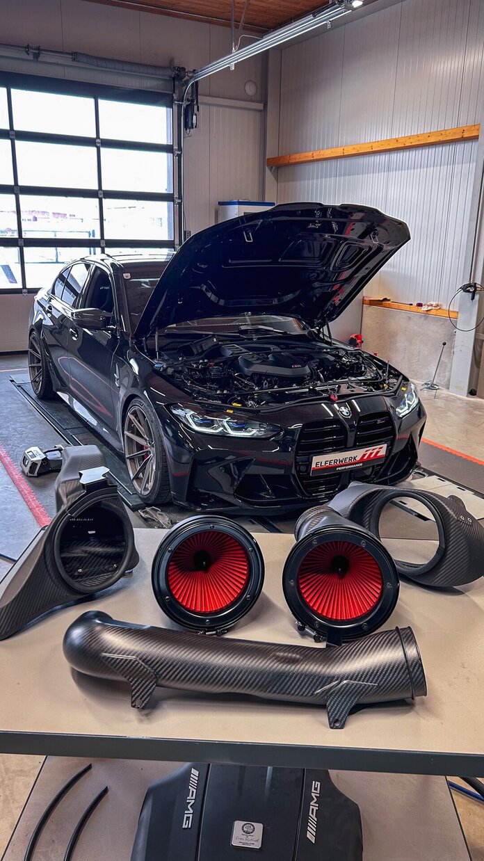 BMW M3 Wheelforce CF.3 Eventuri Ansaugung