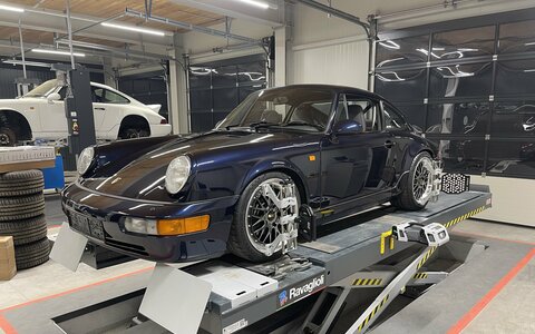 Porsche 964 Achsvermessung