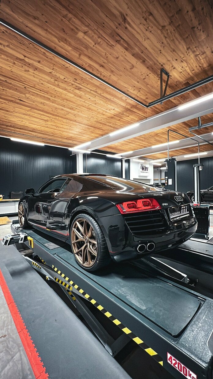 Audi R8 / BBS CI-R Satin Bronze 