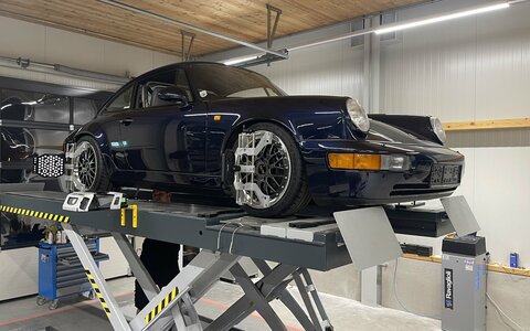 Porsche 964 Achsvermessung