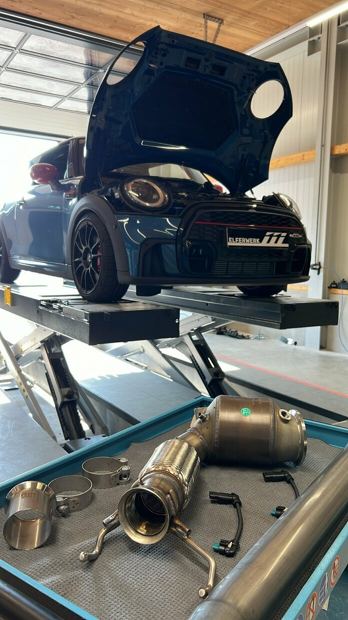 Mini F56 JCW Downpipe