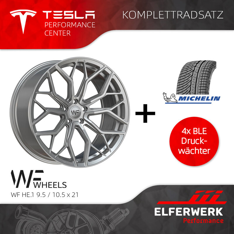 WHeelforce HE.1 Telsla Komplettrad Winterreifen