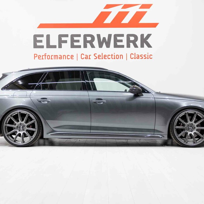 Seitenaufnahme Audi RS4 - Elferwerk - Webschmiede