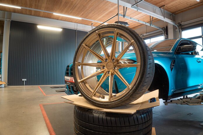 BMW M3 Wheelforce CF.3 Achsvermessung