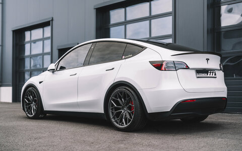 Tesla Model Y Felgen 21 Zoll Dark Steel