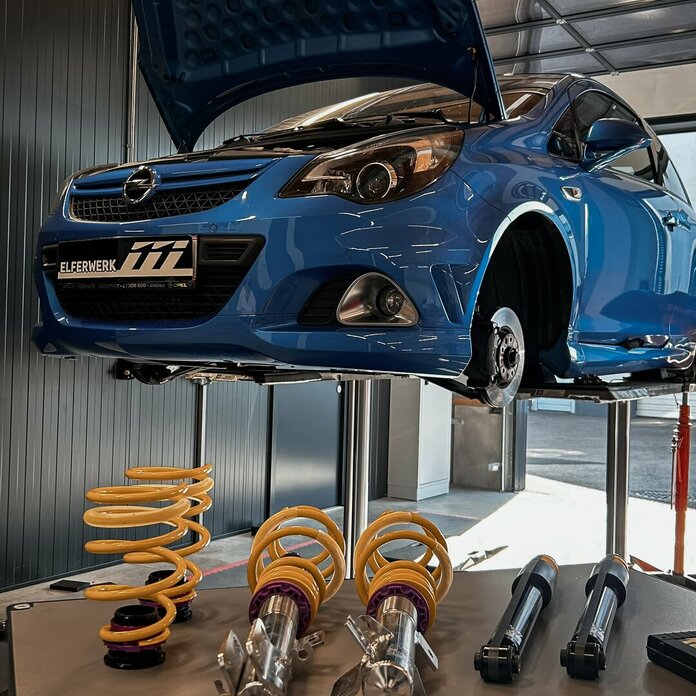 Opel Corsa OPC mit KW Gewindefahrwerk 