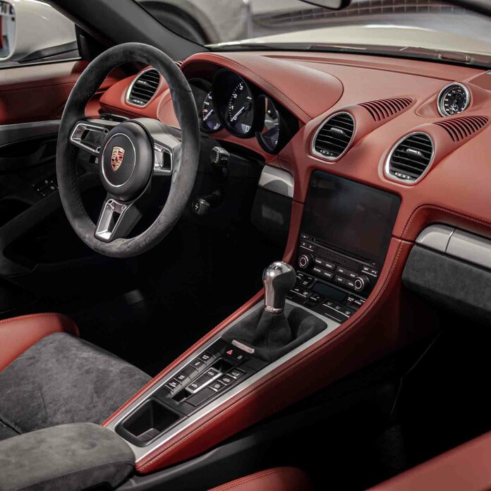 Innenausstattung Porsche 718 Spyder - Elferwerk - Webschmiede
