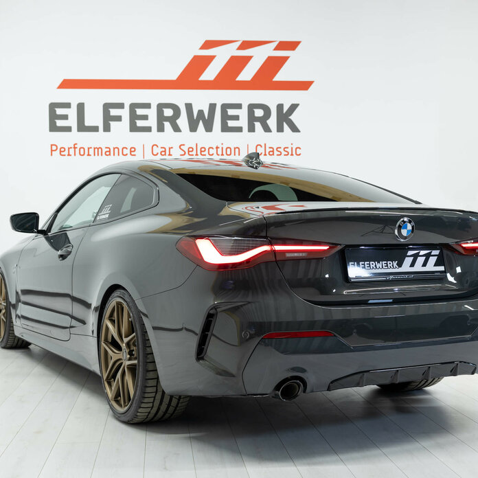 Heck des BMW 420d - Elferwerk - Webschmiede