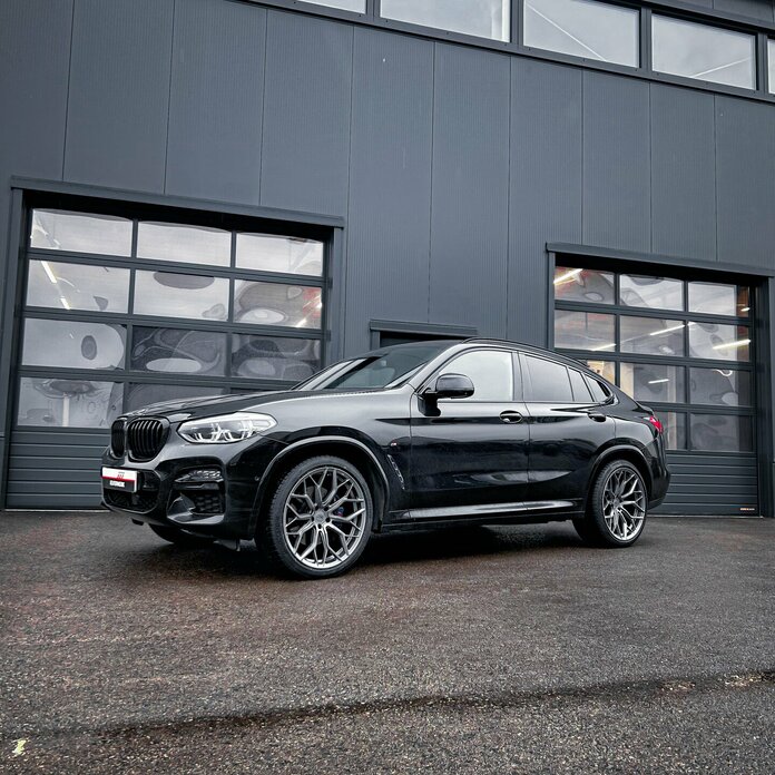 BMW X4 / WF HE.1 Gloss Steel 