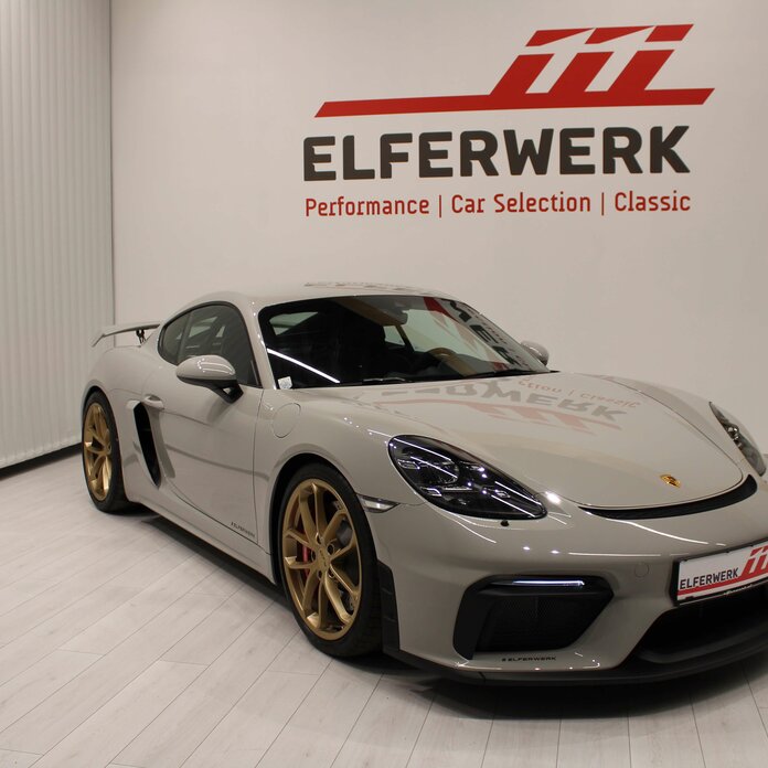 Porsche Cayman GT4 - Elferwerk - Webschmiede