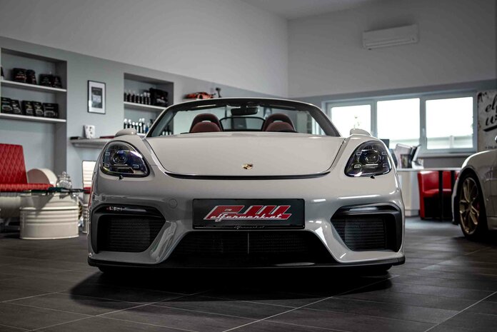 Front Porsche 718 Spyder - Elferwerk - Webschmiede