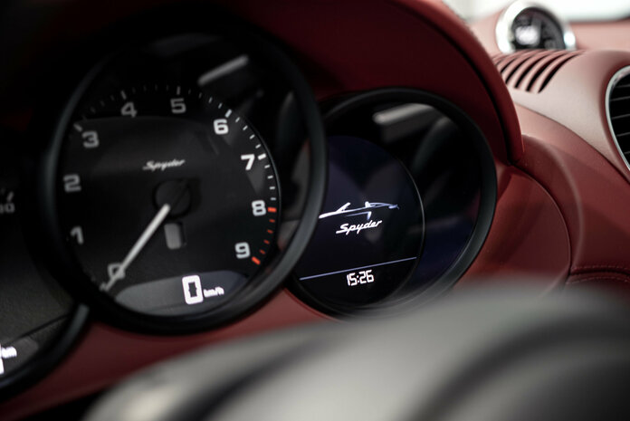 Tacho Porsche 718 Spyder - Elferwerk - Webschmiede