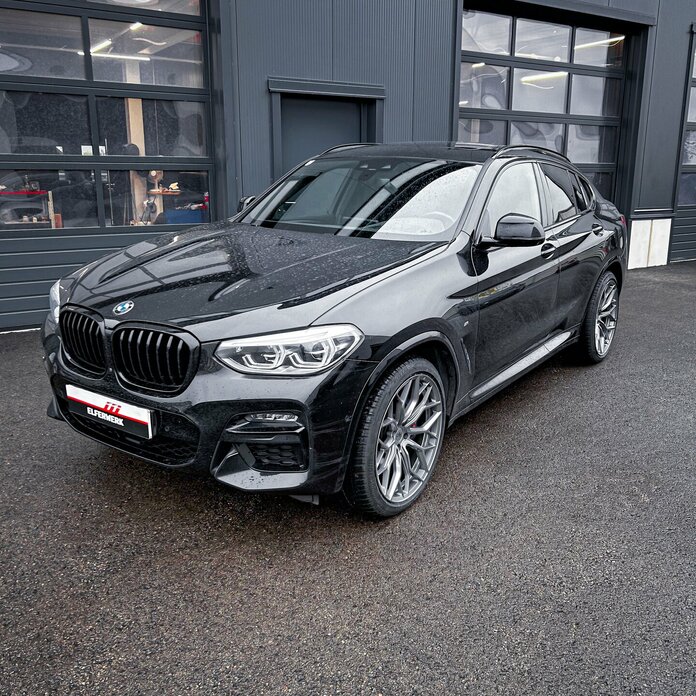 BMW X4 mit Wheelforce HE.1 Gloss Steel 