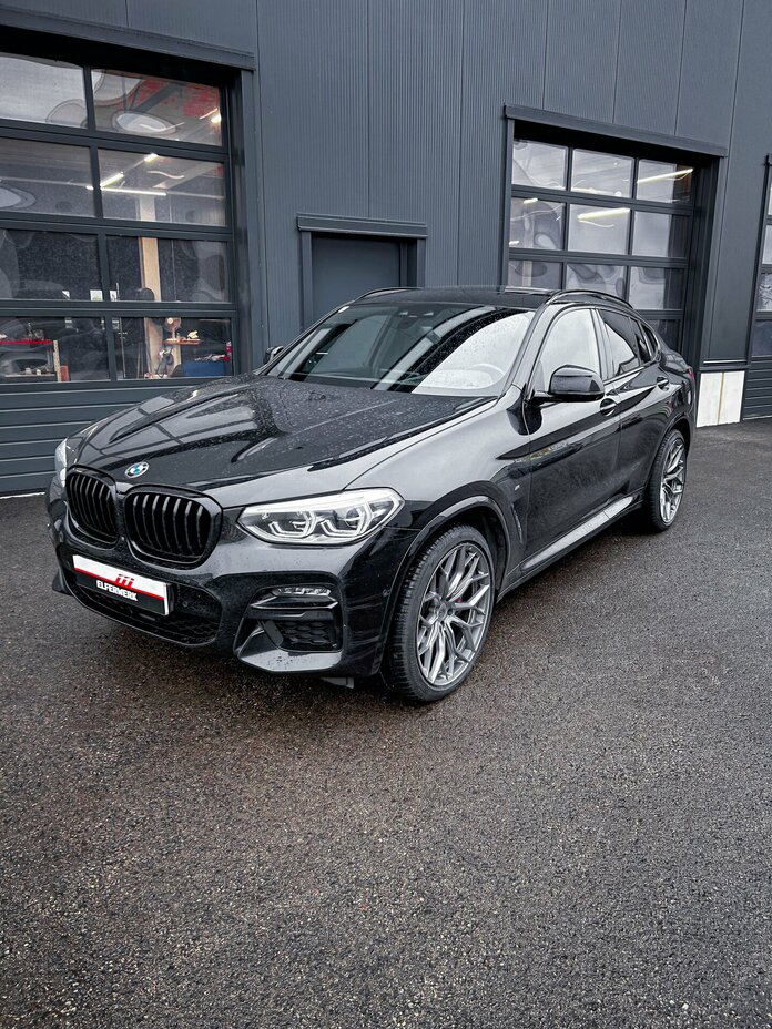 BMW X4 mit Wheelforce HE.1 Gloss Steel 