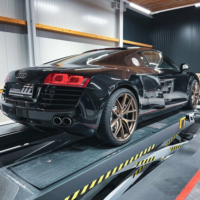 Audi R8 mit BBS CI-R Satin Bronze 